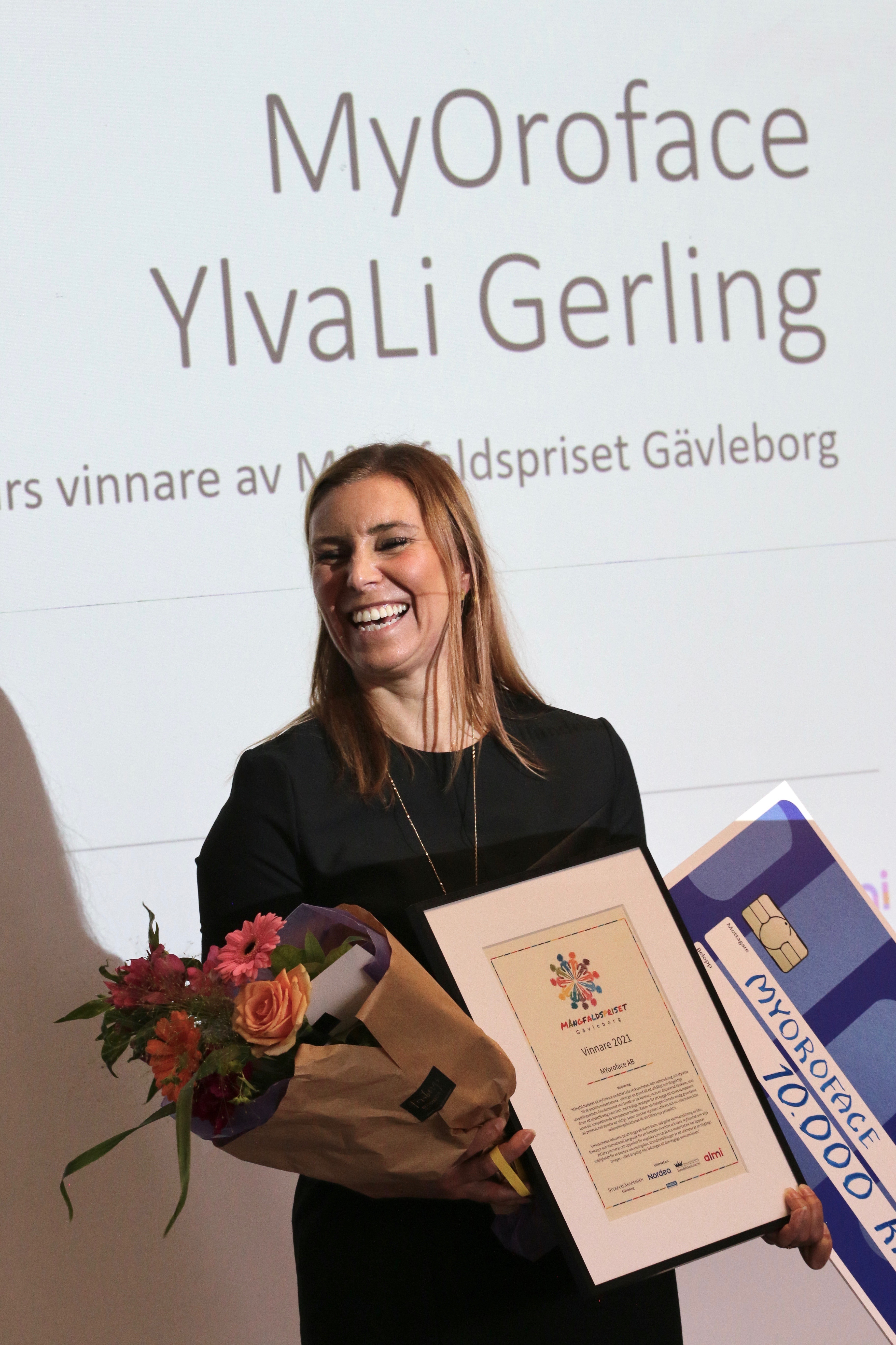 YlvaLi Gerling MyOroface vinnare mångfaldspriset